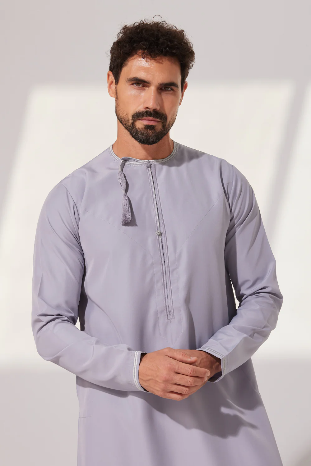 Omani Lilac Thobe - Image 3